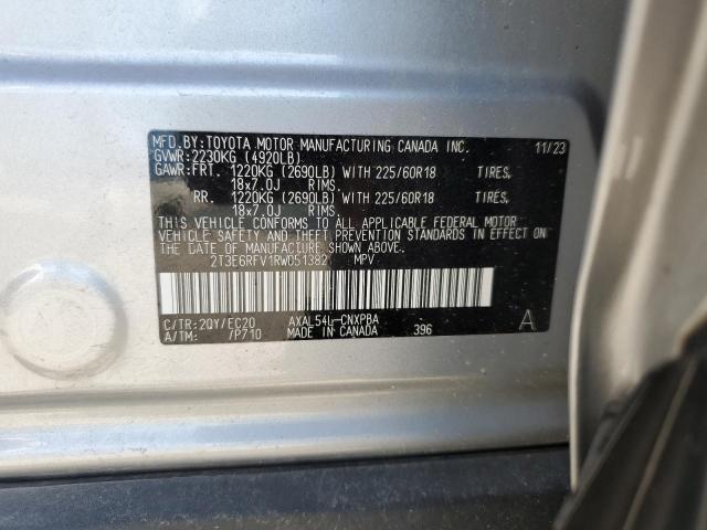Photo 14 from auction – 2024 TOYOTA RAV4 XSE with VIN 2T3E6RFV1RW051382