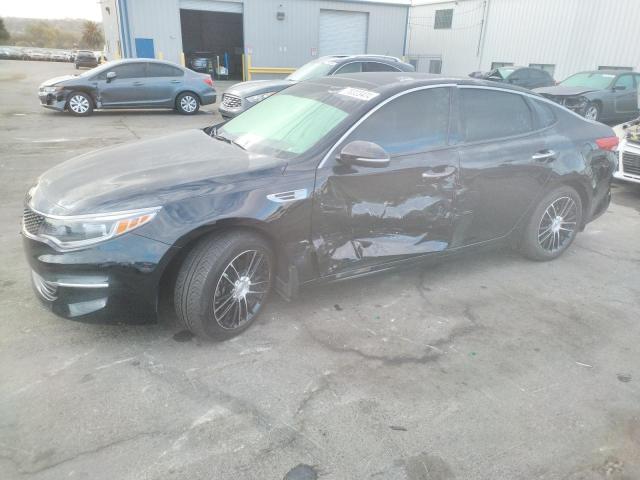 KIA OPTIMA EX 2018 with VIN 5XXGU4L35JG260734 - Photo from auction
