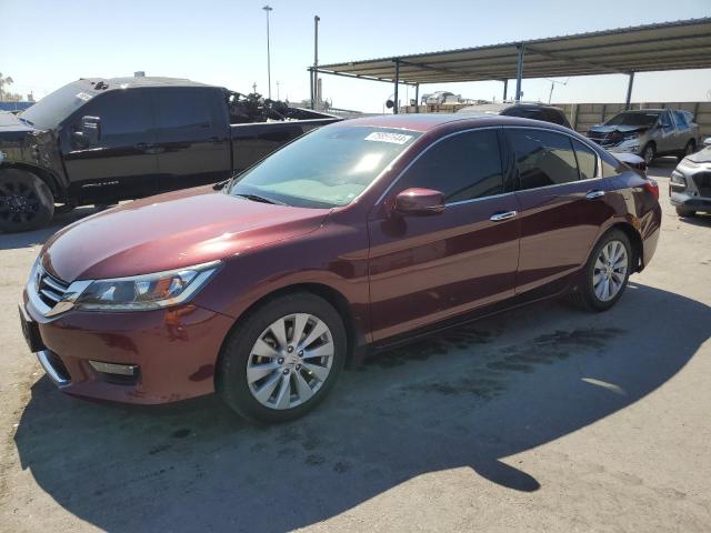 HONDA ACCORD EXL 2014 with VIN 1HGCR3F81EA040401 - Photo from auction