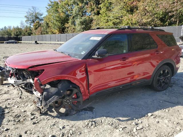 FORD EXPLORER S 2020 with VIN 1FM5K8GC7LGA75333 - Photo from auction