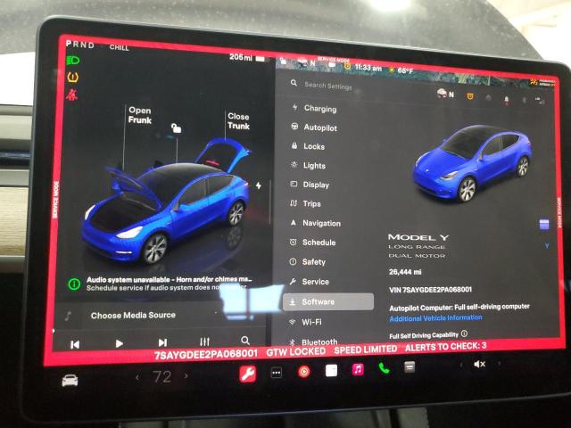 Zdjęcie 9 z aukcji – 2023 TESLA MODEL Y z VIN 7SAYGDEE2PA068001