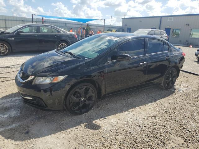 HONDA CIVIC LX 2015 with VIN 19XFB2F56FE049805 - Photo from auction