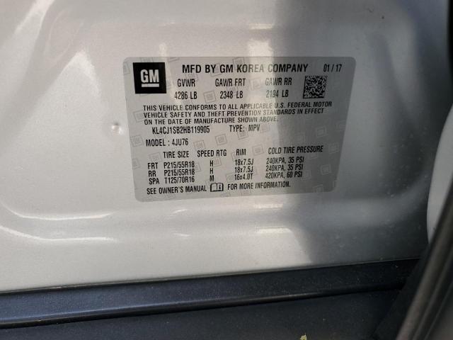 Photo 14 from auction – 2017 BUICK ENCORE SPO with VIN KL4CJ1SB2HB119905