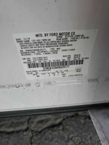 Photo 14 from auction – 2019 FORD FLEX SEL with VIN 2FMGK5C86KBA39177