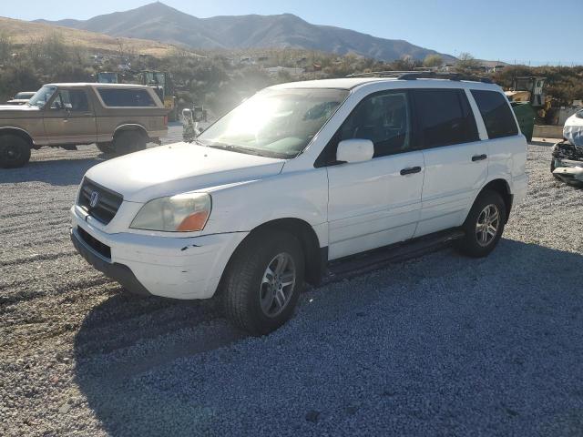 HONDA PILOT EXL 2004 with VIN 2HKYF18724H544274 - Photo from auction
