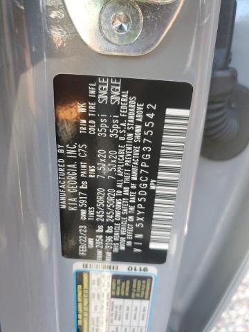 Photo 14 from auction – 2023 KIA TELLURIDE with VIN 5XYP5DGC7PG375542
