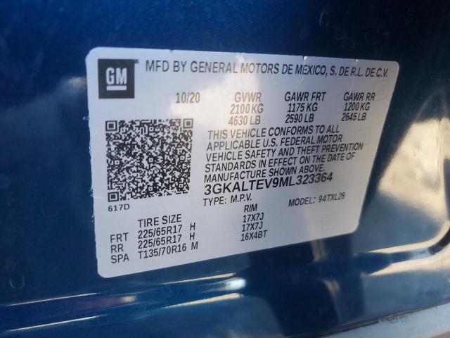 Photo 14 from auction – 2021 GMC TERRAIN SL with VIN 3GKALTEV9ML323364