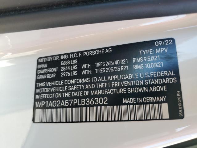 Photo 14 from auction – 2023 PORSCHE MACAN S with VIN WP1AG2A57PLB36302