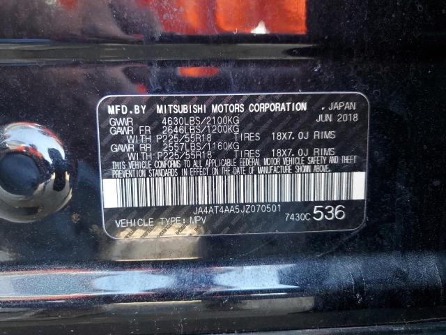 Photo 14 from auction – 2018 MITSUBISHI ECLIPSE CR with VIN JA4AT4AA5JZ070501