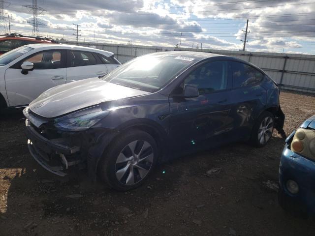 TESLA MODEL Y 2021 with VIN 5YJYGDEE6MF083323 - Photo from auction