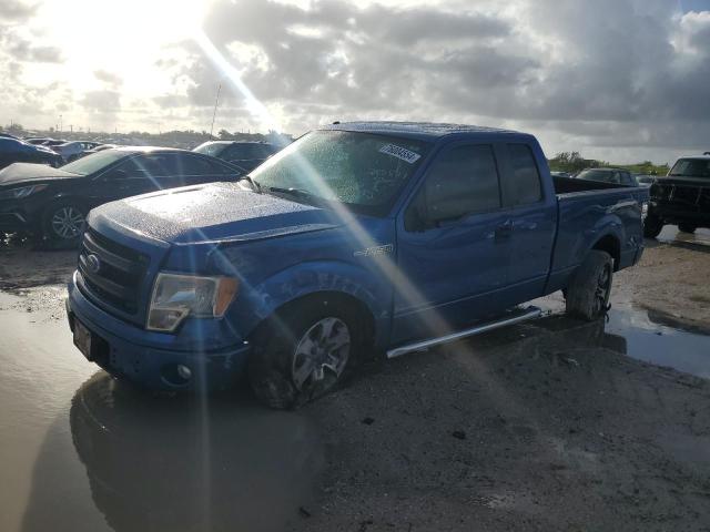 FORD F150 SUPER 2013 with VIN 1FTEX1CM3DFA43255 - Photo from auction