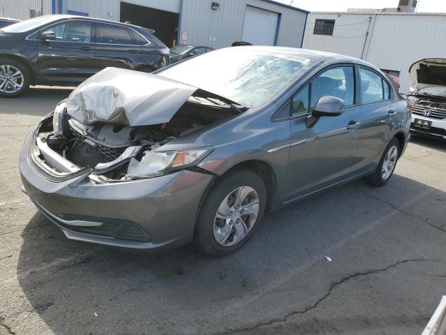 HONDA CIVIC LX 2013 with VIN 19XFB2F54DE228289 - Photo from auction