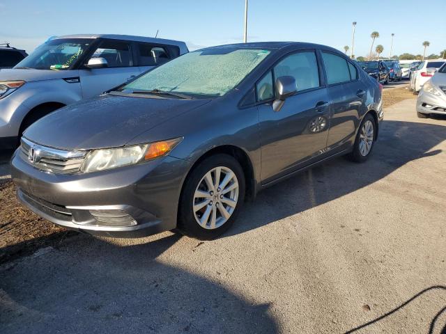 HONDA CIVIC EXL 2012 with VIN 19XFB2F98CE006890 - Photo from auction