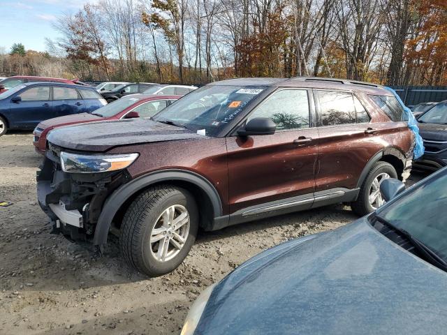 FORD EXPLORER X 2020 with VIN 1FMSK8DH4LGC39155 - Photo from auction