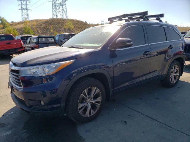 TOYOTA HIGHLANDER 2015 con VIN 5TDJKRFH3FS207620 - Foto de la subasta