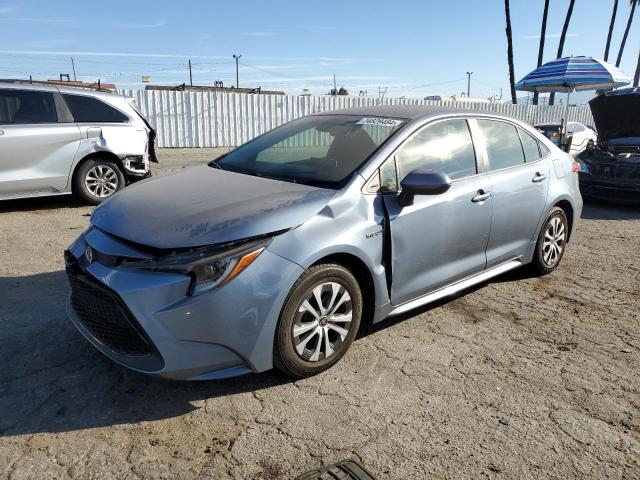 TOYOTA COROLLA LE 2021 with VIN JTDEAMDE4MJ027797 - Photo from auction