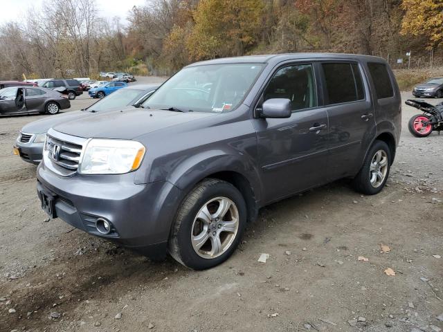 HONDA PILOT EXLN 2014 with VIN 5FNYF4H79EB012599 - Photo from auction