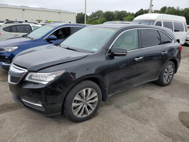 ACURA MDX TECHNO 2014 with VIN 5FRYD3H43EB012277 - Photo from auction