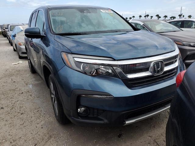 Photo 5 from auction – 2021 HONDA PILOT EX with VIN 5FNYF5H39MB012345