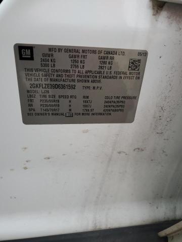 Photo 14 from auction – 2013 GMC TERRAIN DE with VIN 2GKFLZE39D6361592