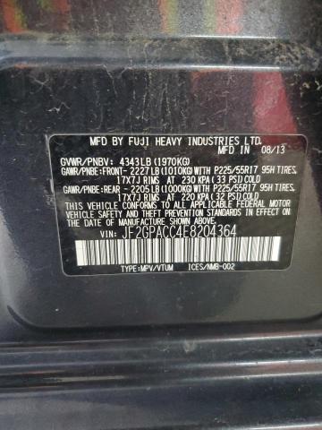Photo 14 from auction – 2014 SUBARU XV CROSSTR with VIN JF2GPACC4E8204364