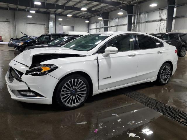FORD FUSION TIT 2018 with VIN 3FA6P0RU1JR147365 - Photo from auction