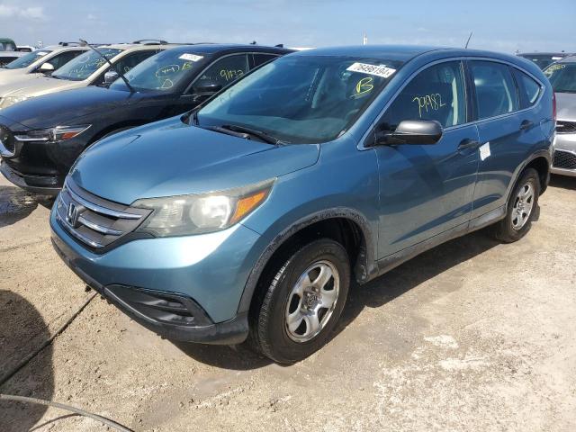 HONDA CR-V LX 2014 with VIN 2HKRM3H35EH564183 - Photo from auction