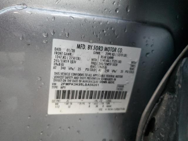 Photo 14 from auction – 2020 FORD EDGE TITAN with VIN 2FMPK3K93LBA56261