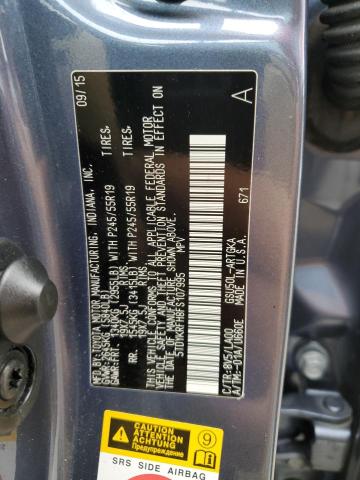 Photo 14 from auction – 2015 TOYOTA HIGHLANDER with VIN 5TDYKRFH8FS107995