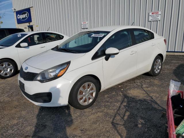 KIA RIO LX 2013 with VIN KNADM4A39D6227967 - Photo from auction