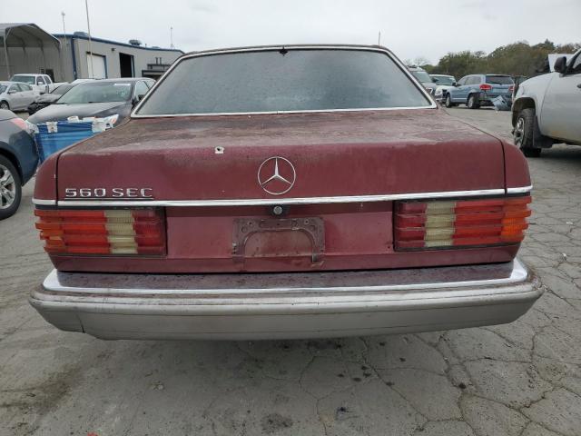 Photo 6 from auction – 1987 MERCEDES-BENZ 560 SEC with VIN WDBCA45D3HA284872