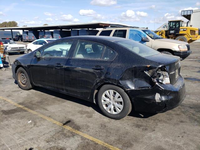 Photo 2 from auction – 2012 HONDA CIVIC LX with VIN 19XFB2F56CE322169