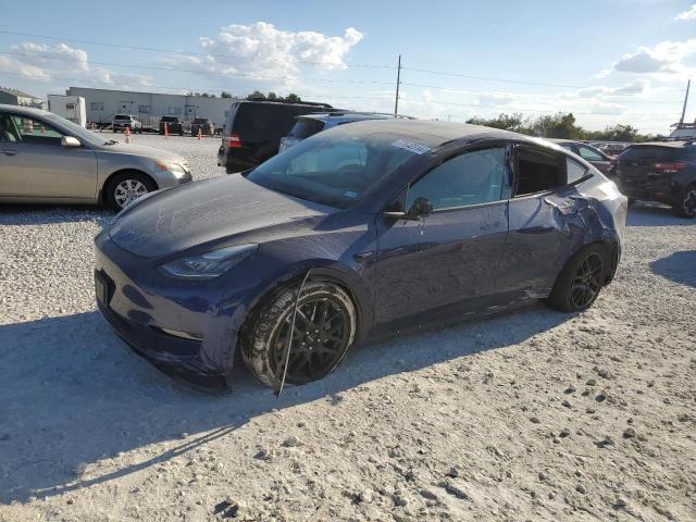 TESLA MODEL Y 2021 with VIN 5YJYGDEE7MF077479 - Photo from auction