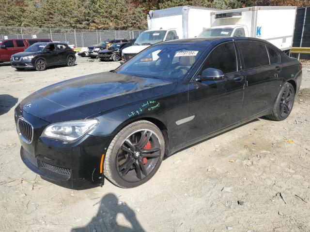 BMW 760 LI 2013 with VIN WBAYG0C50DDZ04741 - Photo from auction