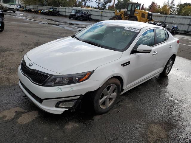 KIA OPTIMA LX 2015 with VIN 5XXGM4A71FG462595 - Photo from auction