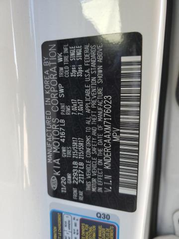 Photo 14 from auction – 2021 KIA SELTOS EX with VIN KNDERCAAXM7176023