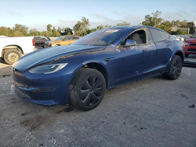 TESLA MODEL S 2021 with VIN 5YJSA1E59MF439799 - Photo from auction
