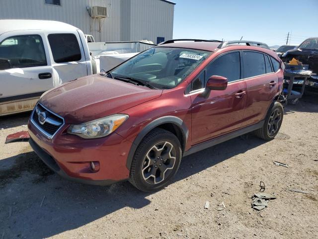 SUBARU XV CROSSTR 2014 with VIN JF2GPAGC8E8302274 - Photo from auction