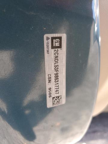 Photo 14 from auction – 2008 CHEVROLET EQUINOX LT with VIN 2CNDL53F986317747