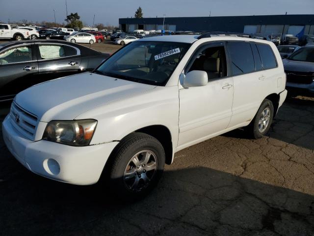 TOYOTA HIGHLANDER 2007 with VIN JTEHP21A170201848 - Photo from auction
