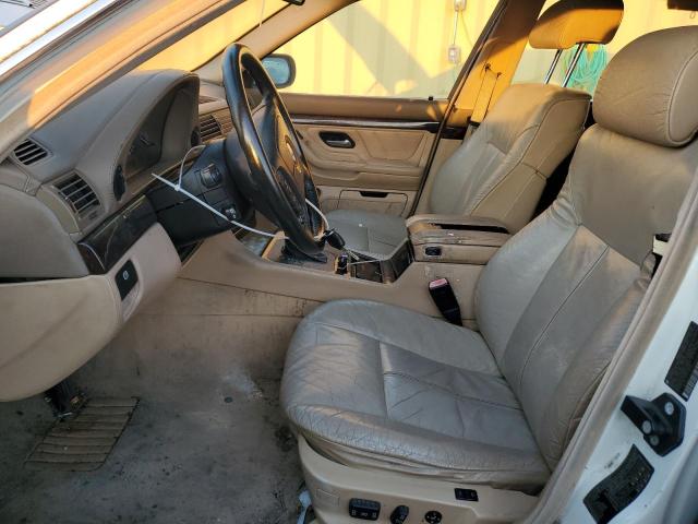 Photo 7 from auction – 2001 BMW 750 IL with VIN WBAGJ03481DD74246