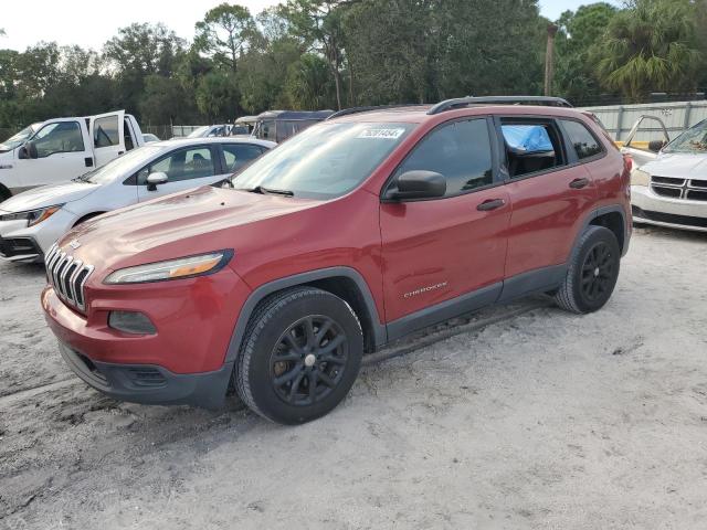 Photo 1 from auction – 2016 JEEP CHEROKEE S with VIN 1C4PJLAB2GW258184