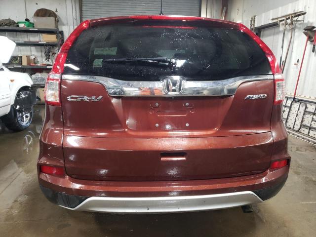 Photo 6 from auction – 2016 HONDA CR-V EX with VIN 5J6RM4H51GL091530