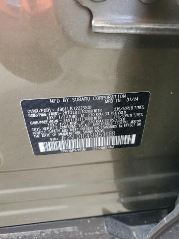 Photo 14 from auction – 2025 SUBARU FORESTER T with VIN JF2SLDTC4SH453668