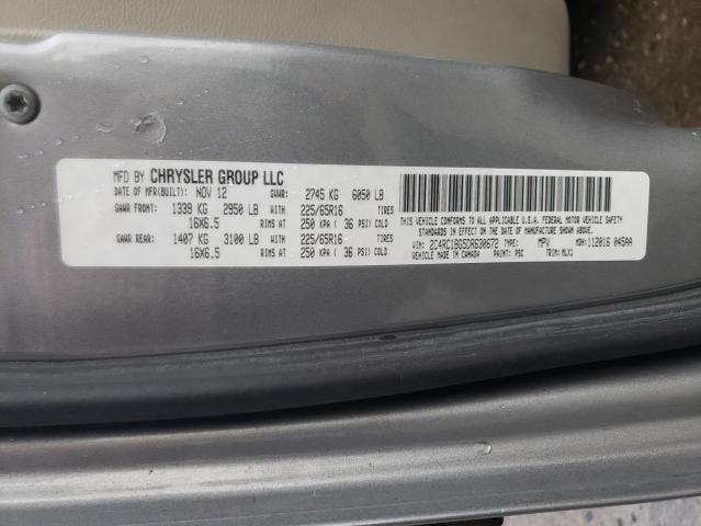 Photo 14 from auction – 2013 CHRYSLER TOWN & COU with VIN 2C4RC1BG5DR630672