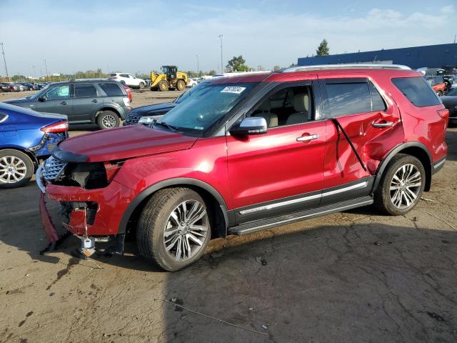 FORD EXPLORER P 2018 with VIN 1FM5K8HT0JGC92153 - Photo from auction