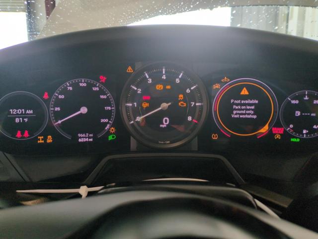 Photo 9 from auction – 2022 PORSCHE 911 TARGA with VIN WP0BB2A91NS232212