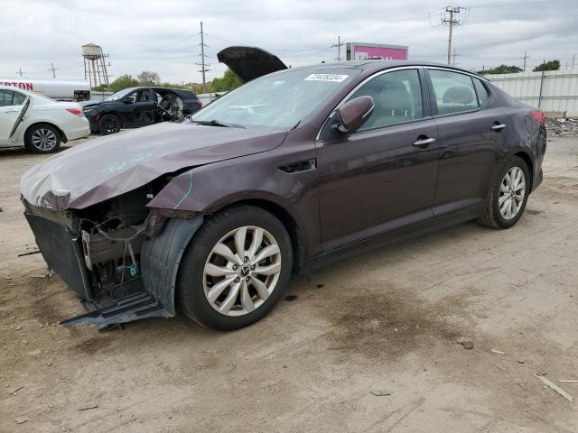 KIA OPTIMA EX 2014 with VIN 5XXGN4A77EG284784 - Photo from auction