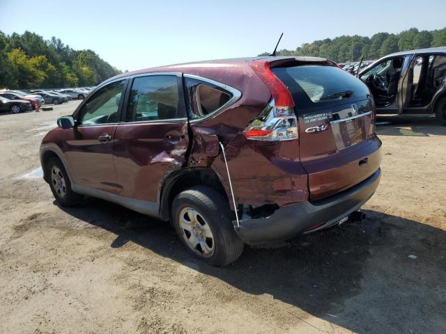 Photo 2 from auction – 2012 HONDA CR-V LX with VIN 5J6RM3H3XCL018594