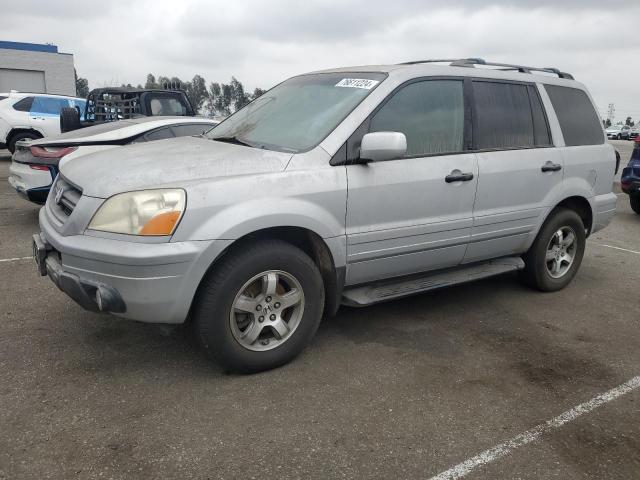 HONDA PILOT EXL 2003 with VIN 2HKYF18523H564215 - Photo from auction